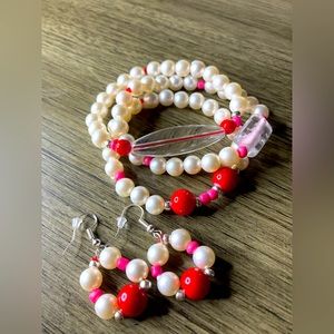 Bracelet & earring set
